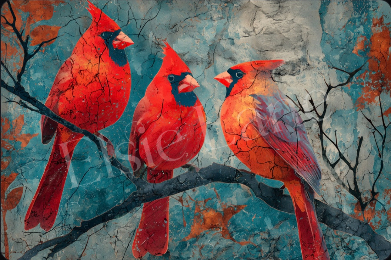 Cardinal Rule - Elsie Lane Decoupage Paper