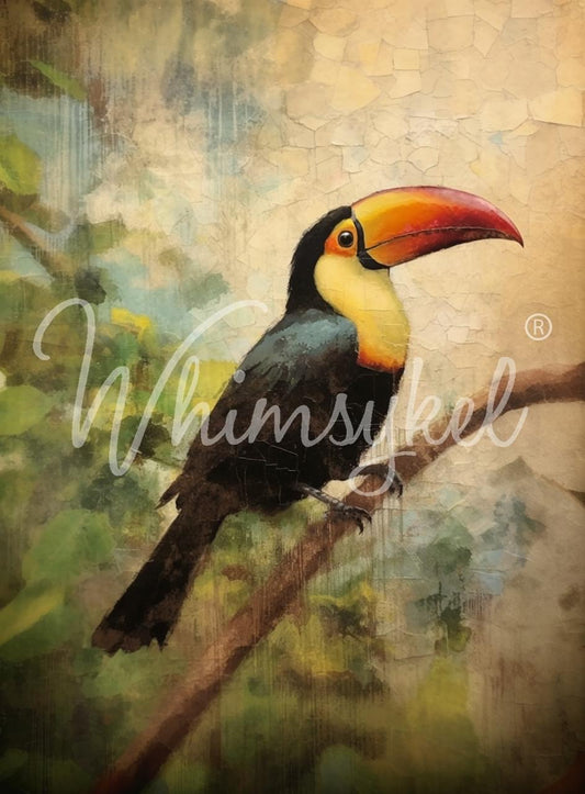 Zazu the Toucan- Whimsykel Paper image 0