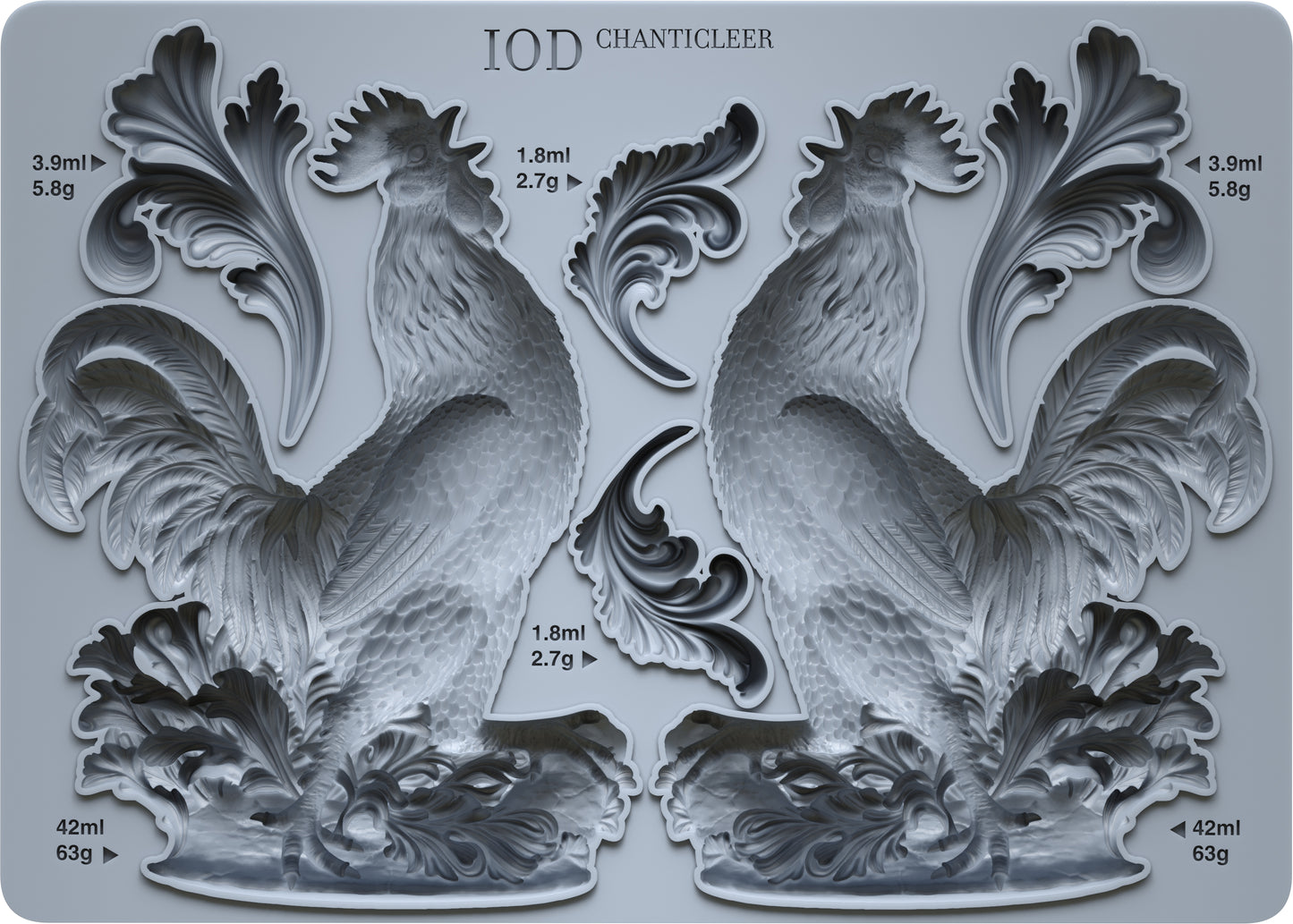 Chanticleer - IOD Mould image 0