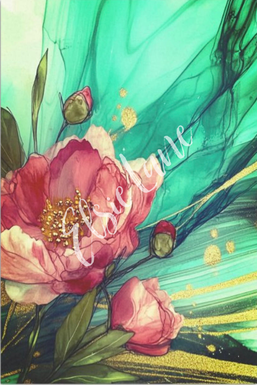 Bloom Wave - Elsie Lane Decoupage Paper image 0