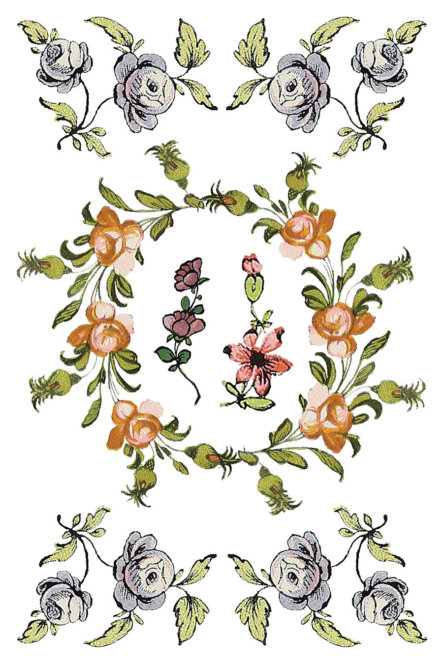 Fairytale Floral - IOD Decor Transfer