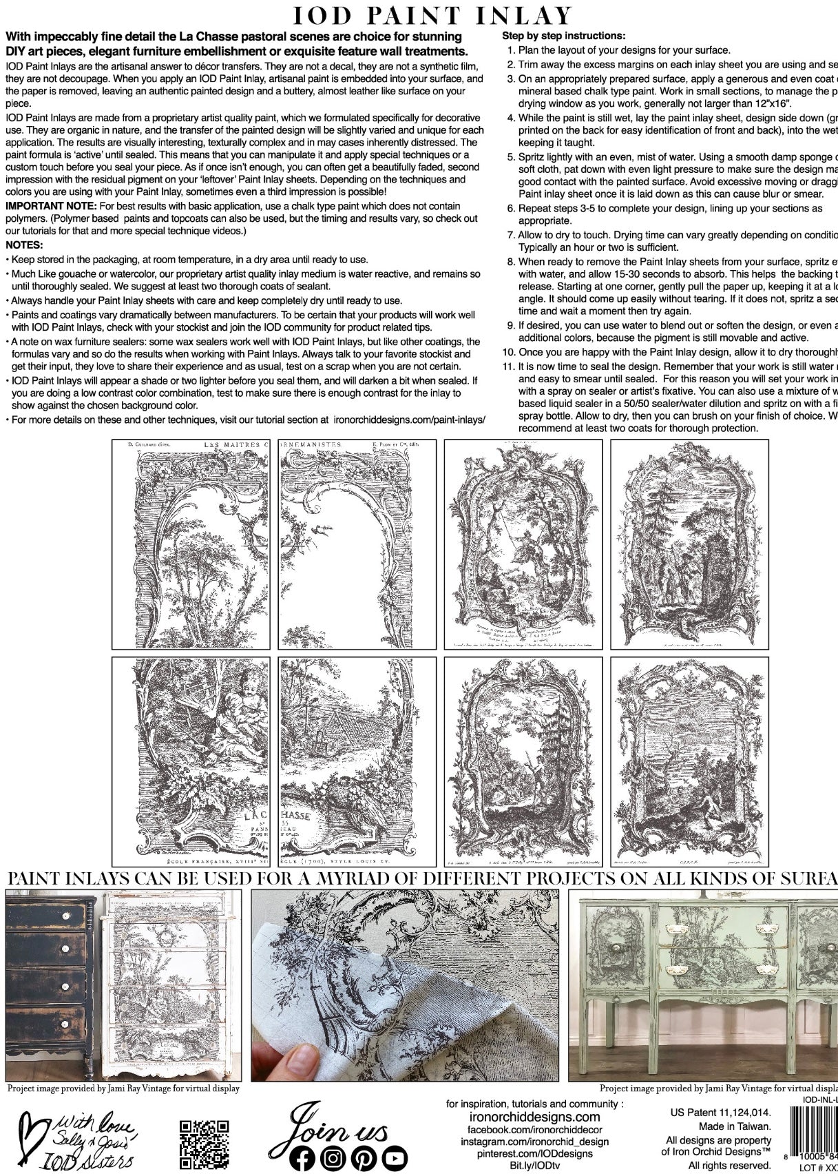 La Chasse IOD Paint Inlay image 1