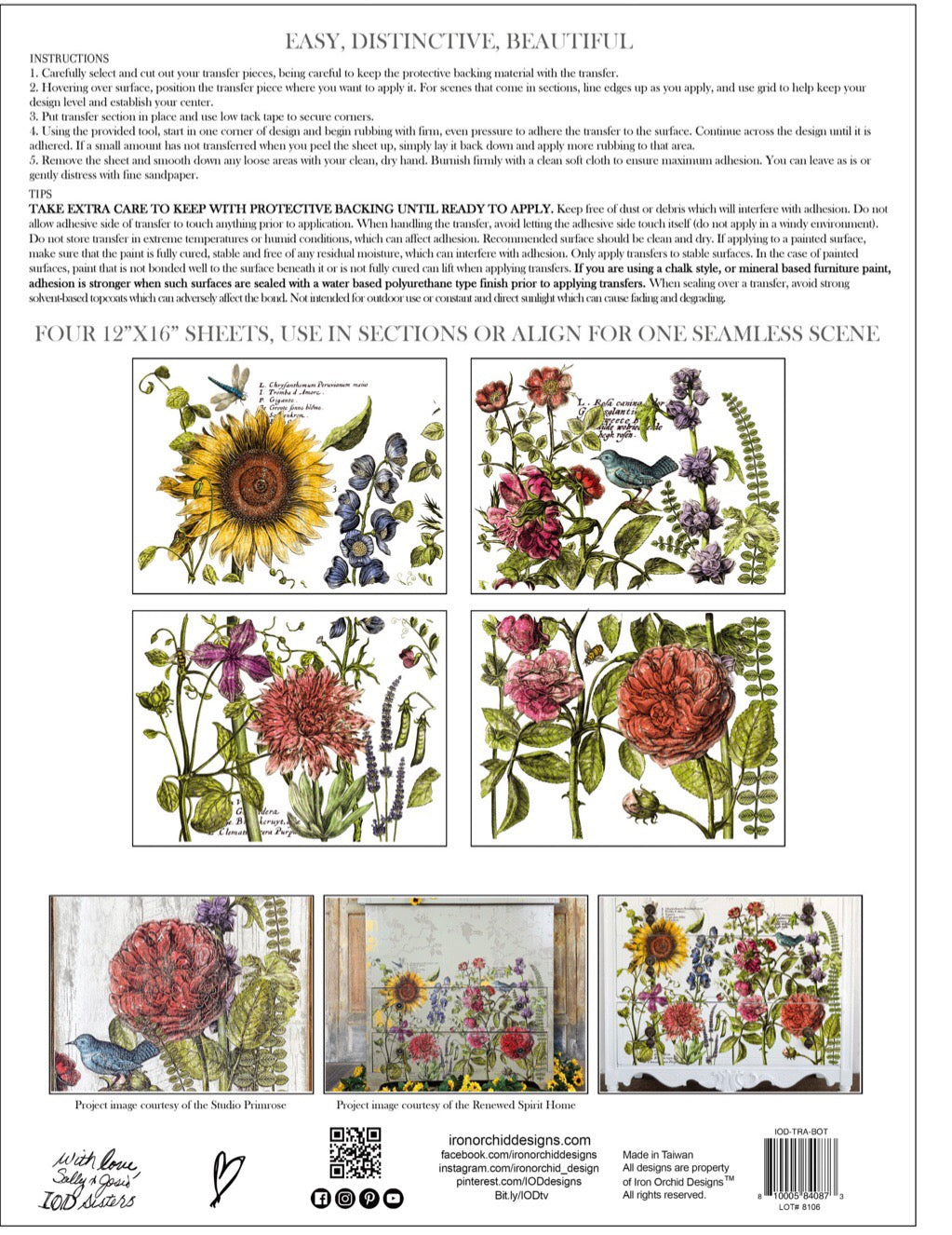 Botanist’s Journal - IOD Transfer image 1