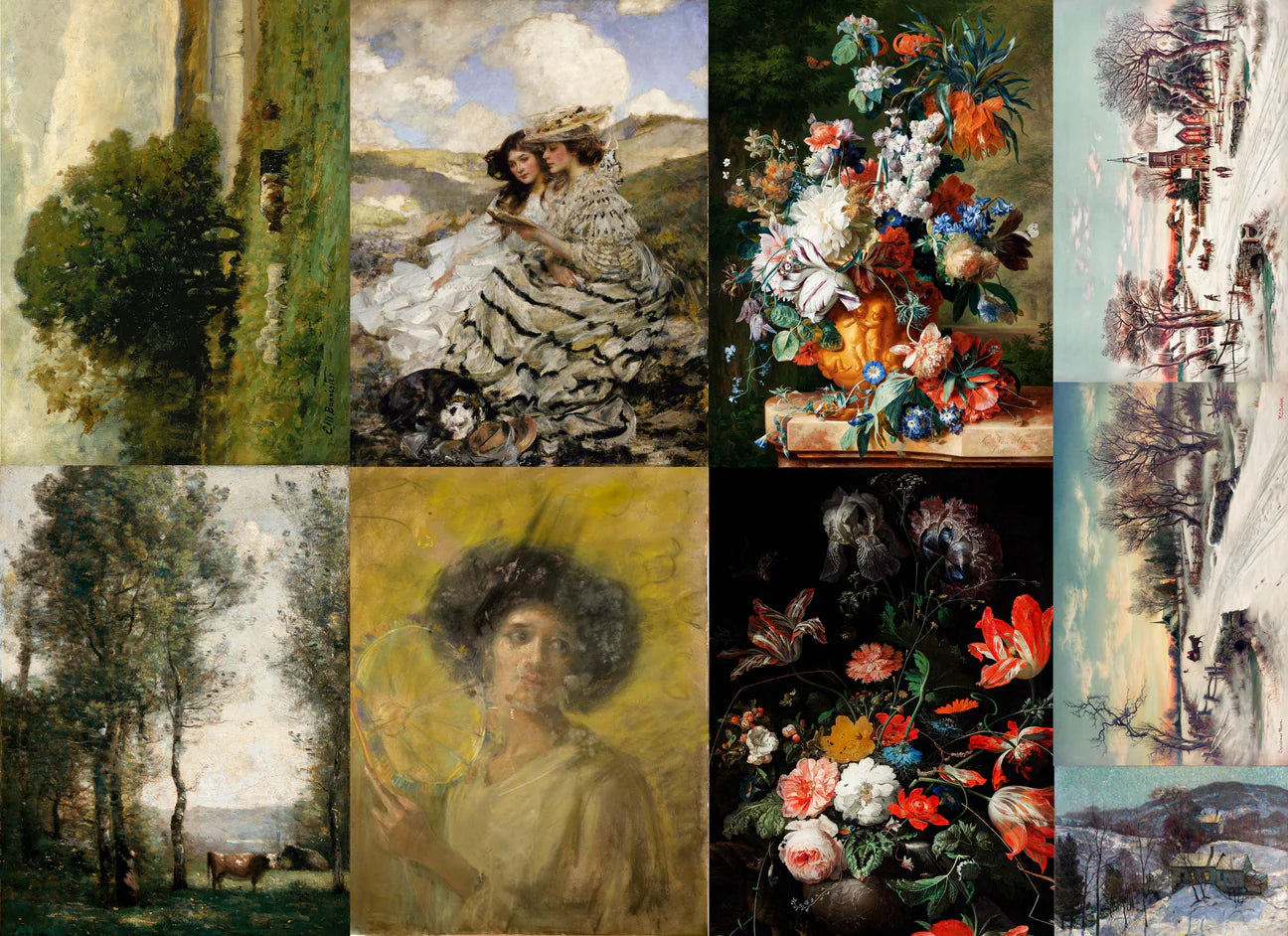 Fine Art Blocks - Roycycled Decoupage image 0