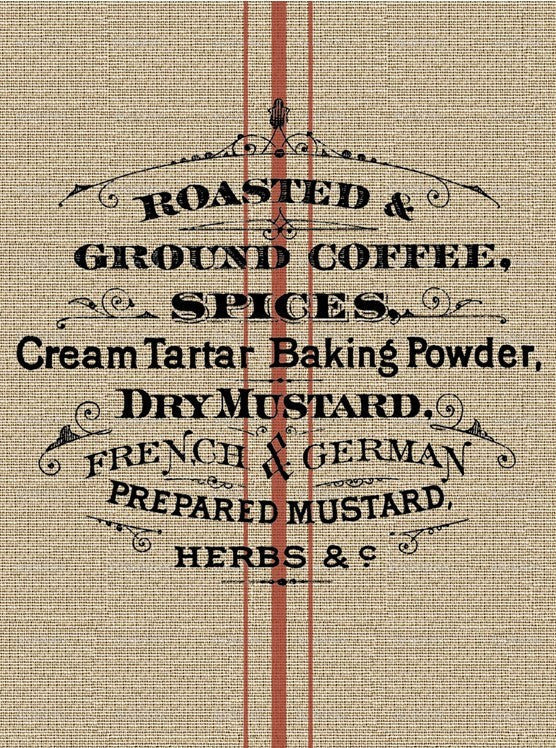 Grain Sack - Roycycled Decoupage image 0