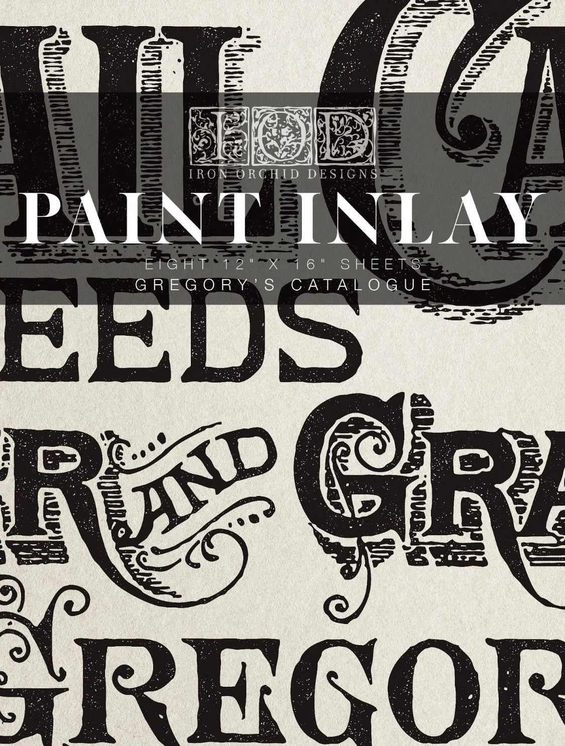 Gregory’s Catalogue IOD Paint Inlay image 0