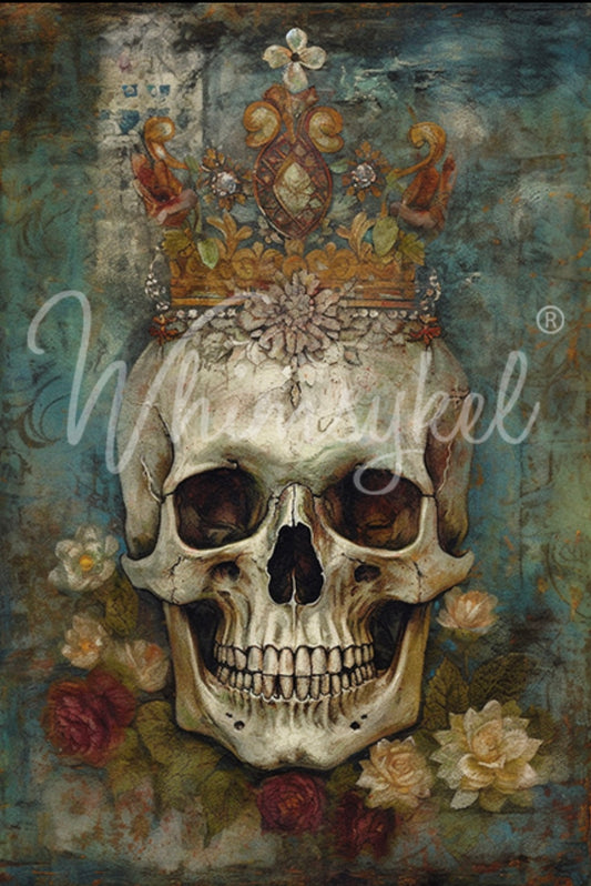Skull Queen - Whimsykel Paper image 0