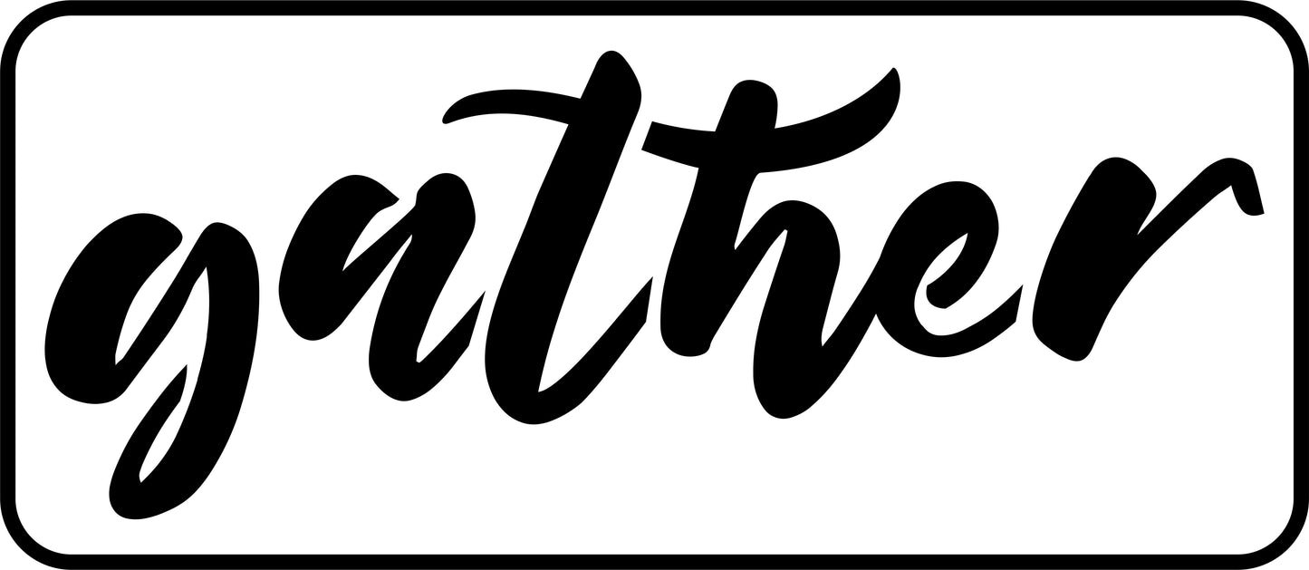 Gather - JRV Stencil image 0