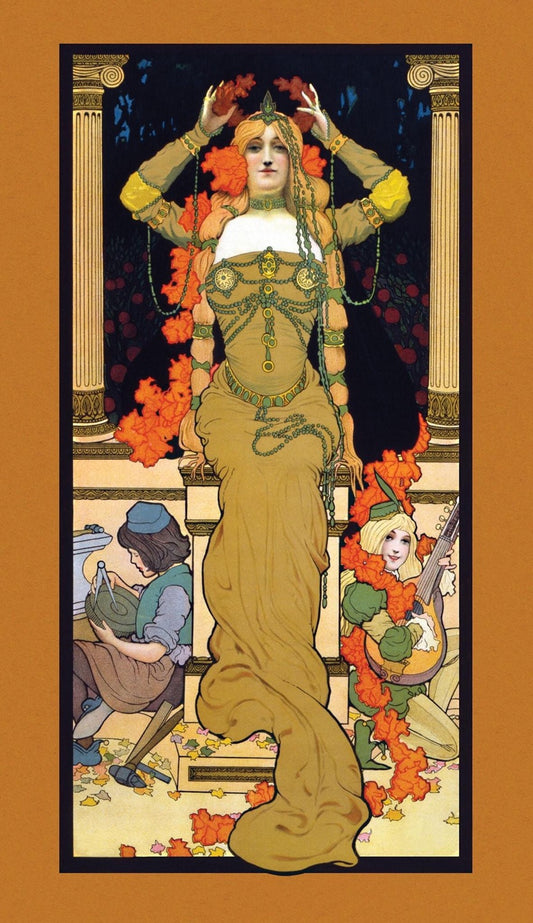 Mustard Nouveau -Mint by Michelle Decoupage image 0