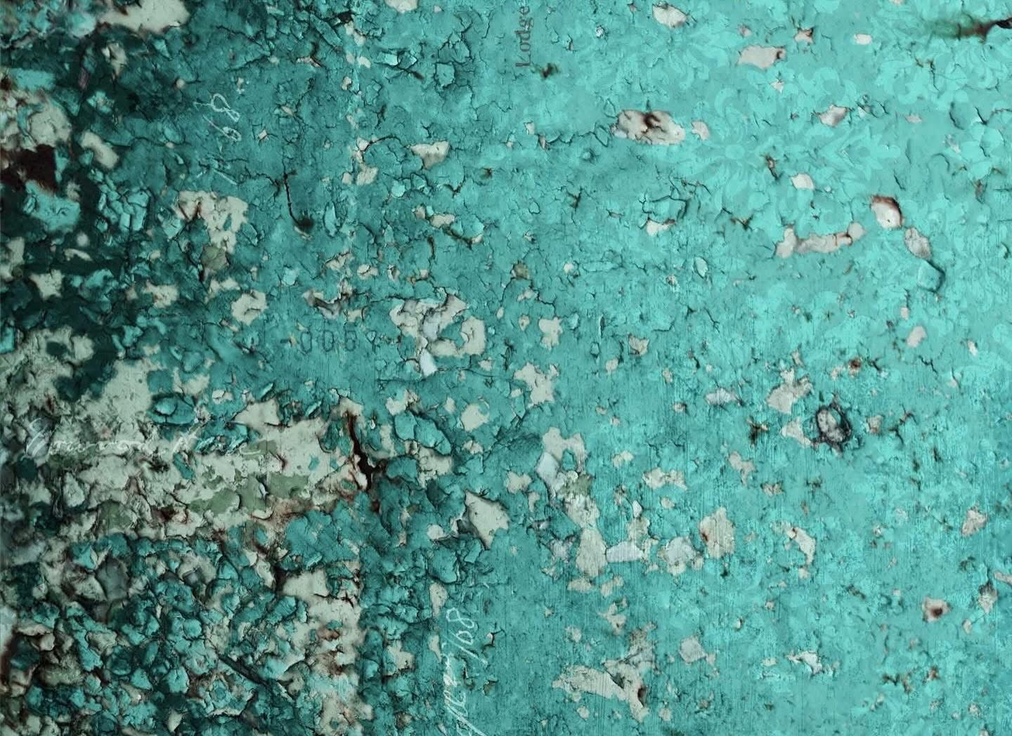 Teal Texture - Roycycled Decoupage image 0