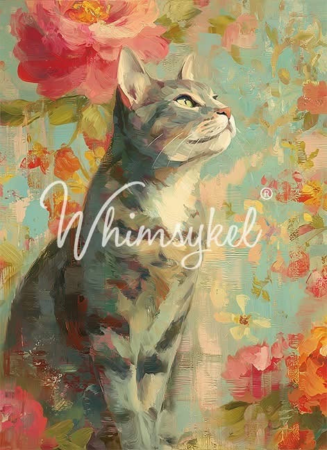 Gray Tabby - Whimsykel Paper
