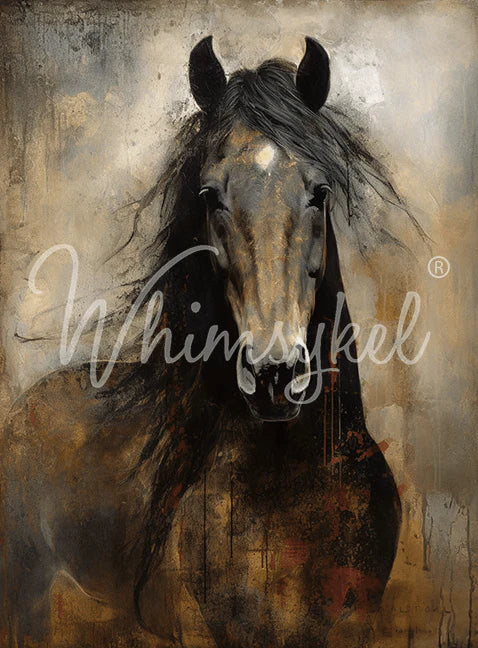 Heart Horse - Whimsykel Paper image 0