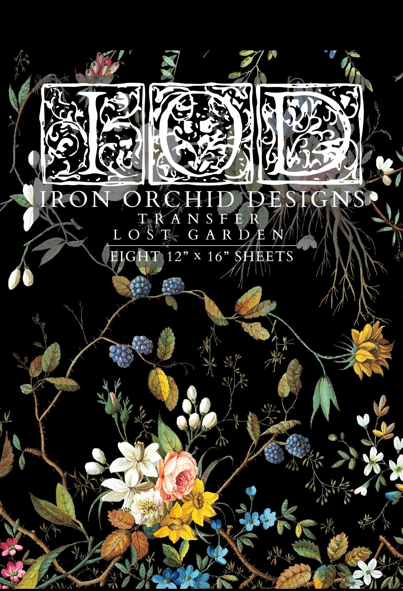 Lost Garden - IOD Decor Transfer image 0