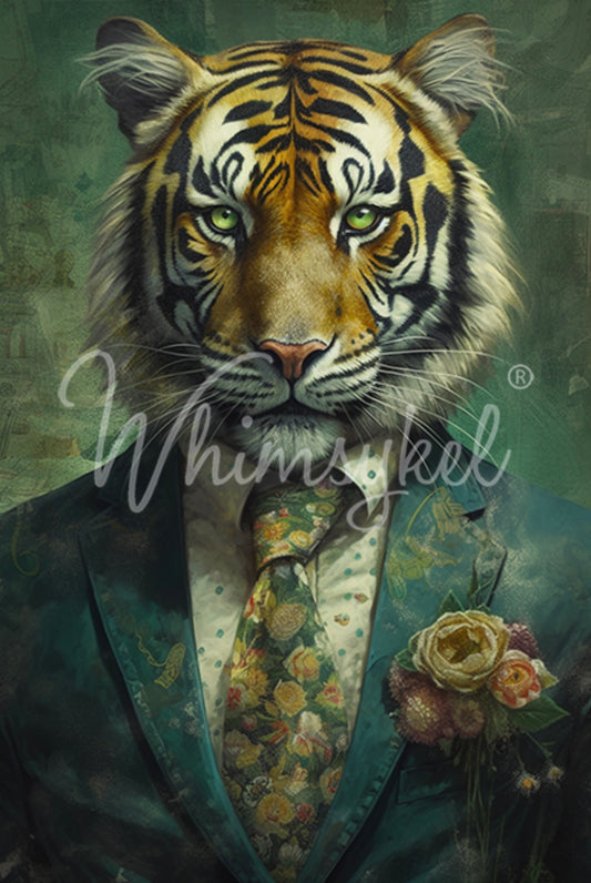 Sebastian Tiger - Whimsykel Paper image 0