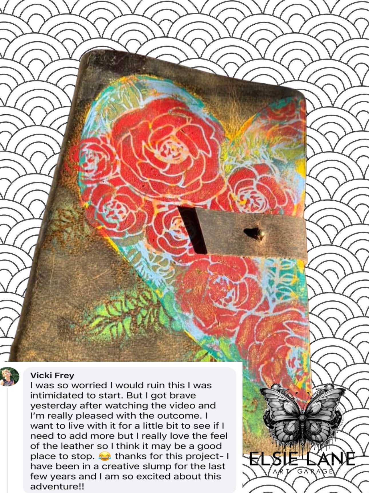 Leather Art Journal - Class in a Box