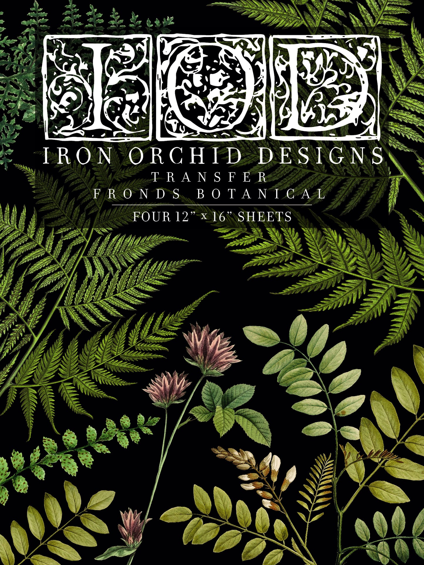Fronds Botanical - IOD Decor Transfer