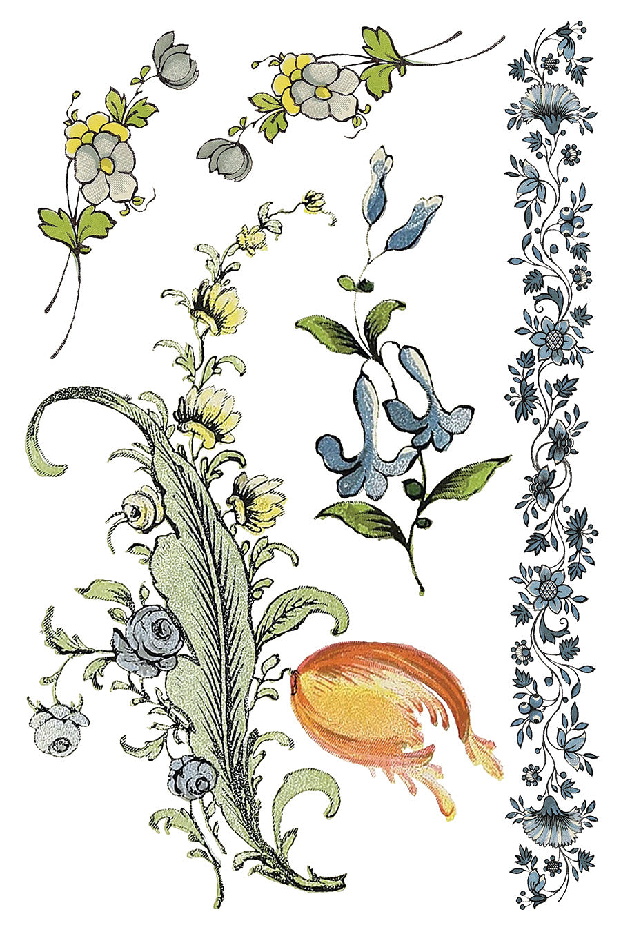 Fairytale Floral - IOD Decor Transfer