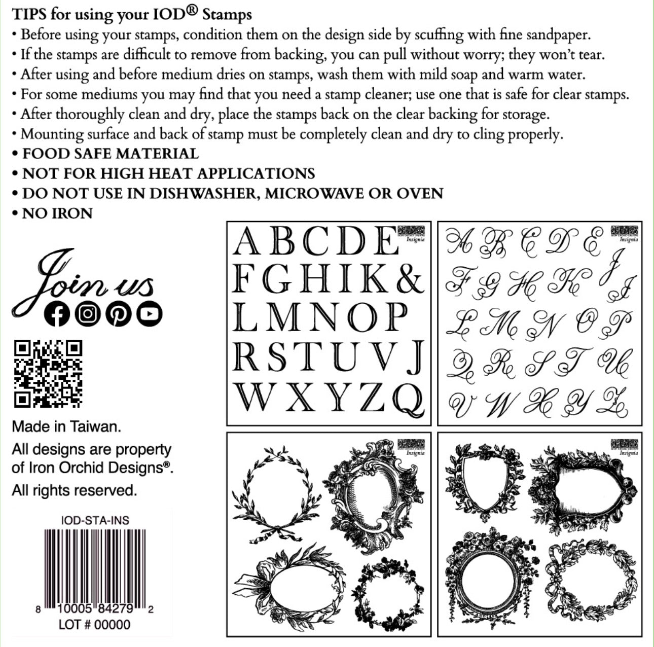 Insignia Stamps - IOD Stamps image 1