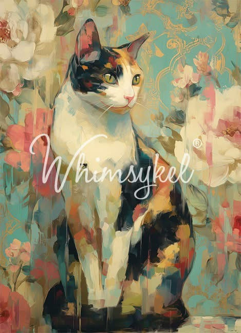 Calico Cat - Whimsykel Paper