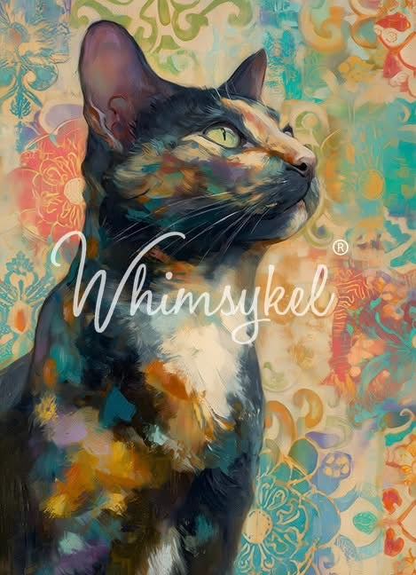 Tortoise Shell Cat - Whimsykel Paper