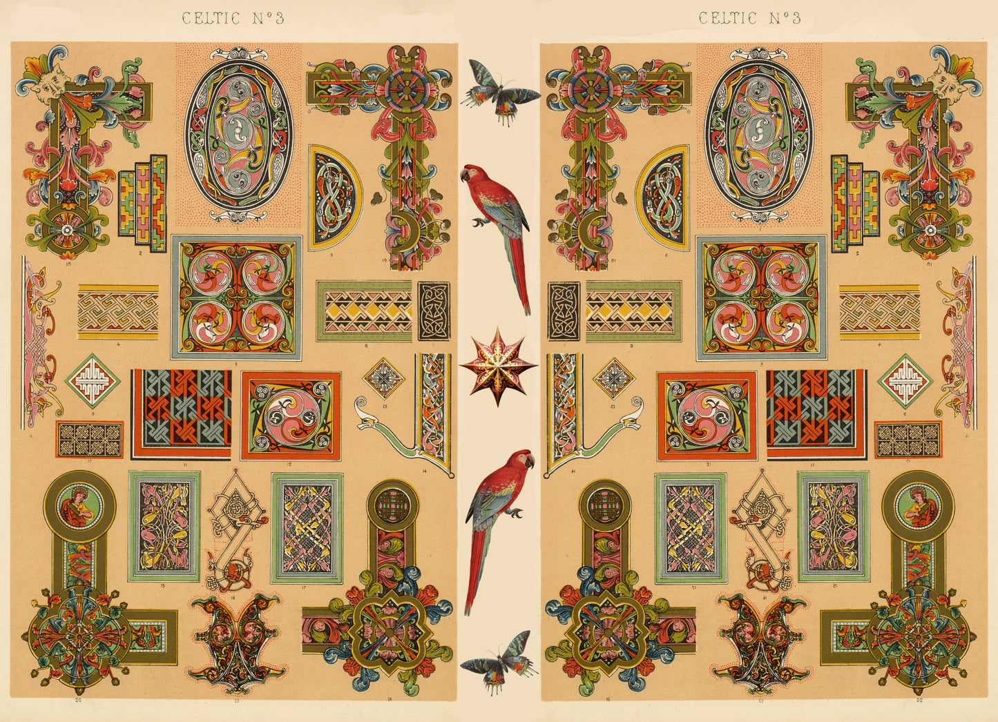 Celtic Study - Elsie Lane Decoupage Paper (Summer 2026 Release)