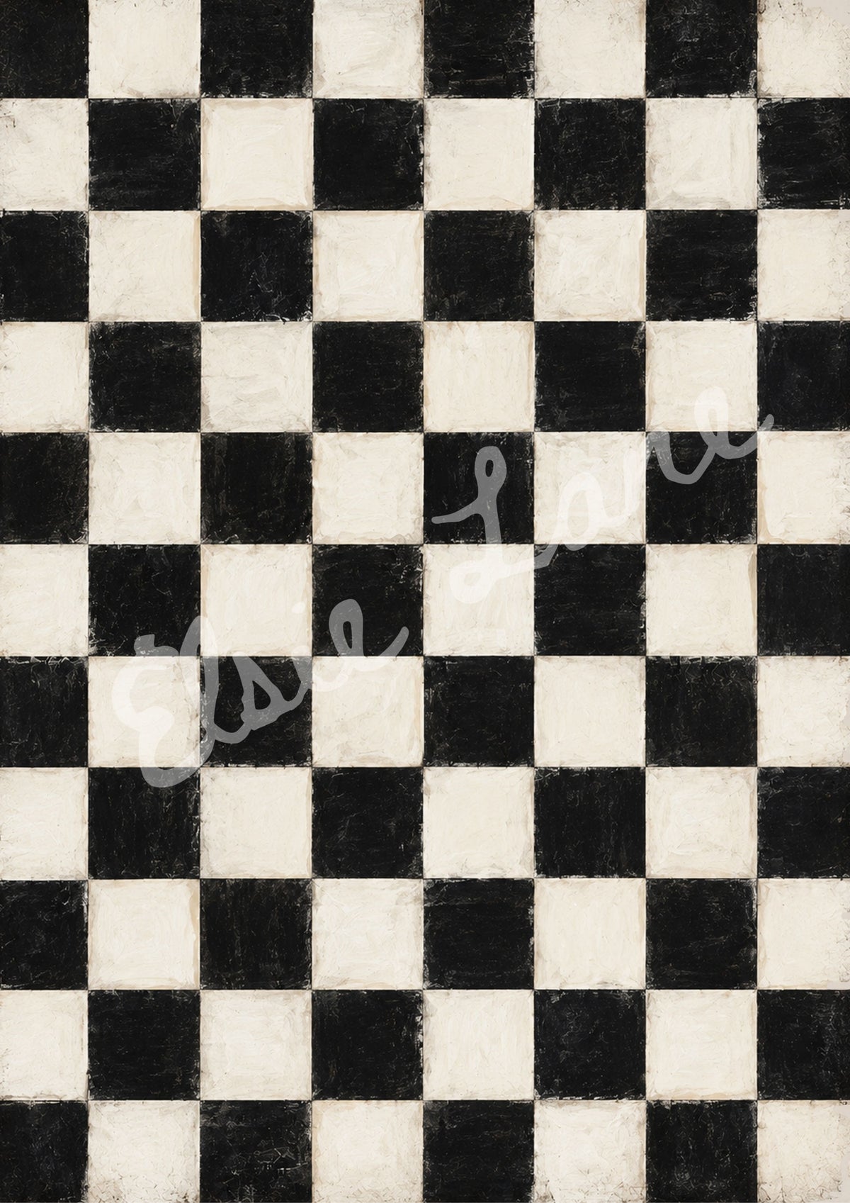 Checkered Past - (Collaboration with Tracey's Fancy) Elsie Lane Decoupage Paper