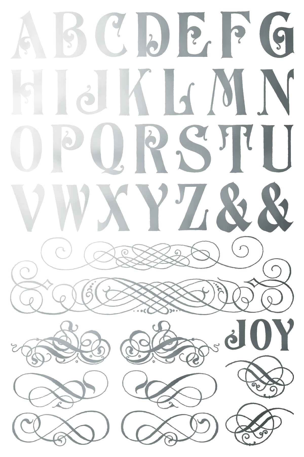 Figgy & Flourish IOD Guilded Transfer - (2025 Qtr 3 Holiday Limited Edition)