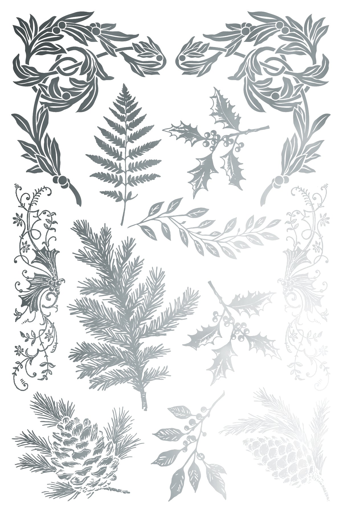 Figgy & Flourish IOD Guilded Transfer - (2025 Qtr 3 Holiday Limited Edition)