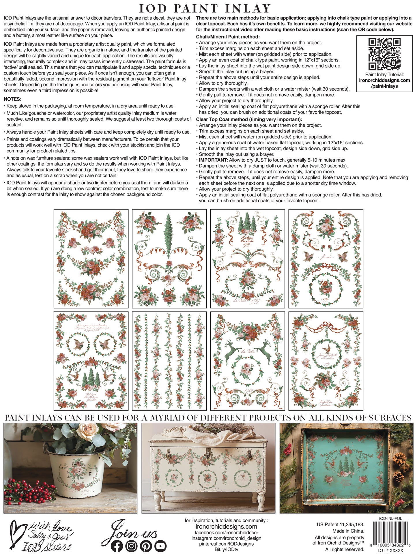La Folie - IOD Paint Inlay (2025 Qtr 3 Holiday Limited Edition)