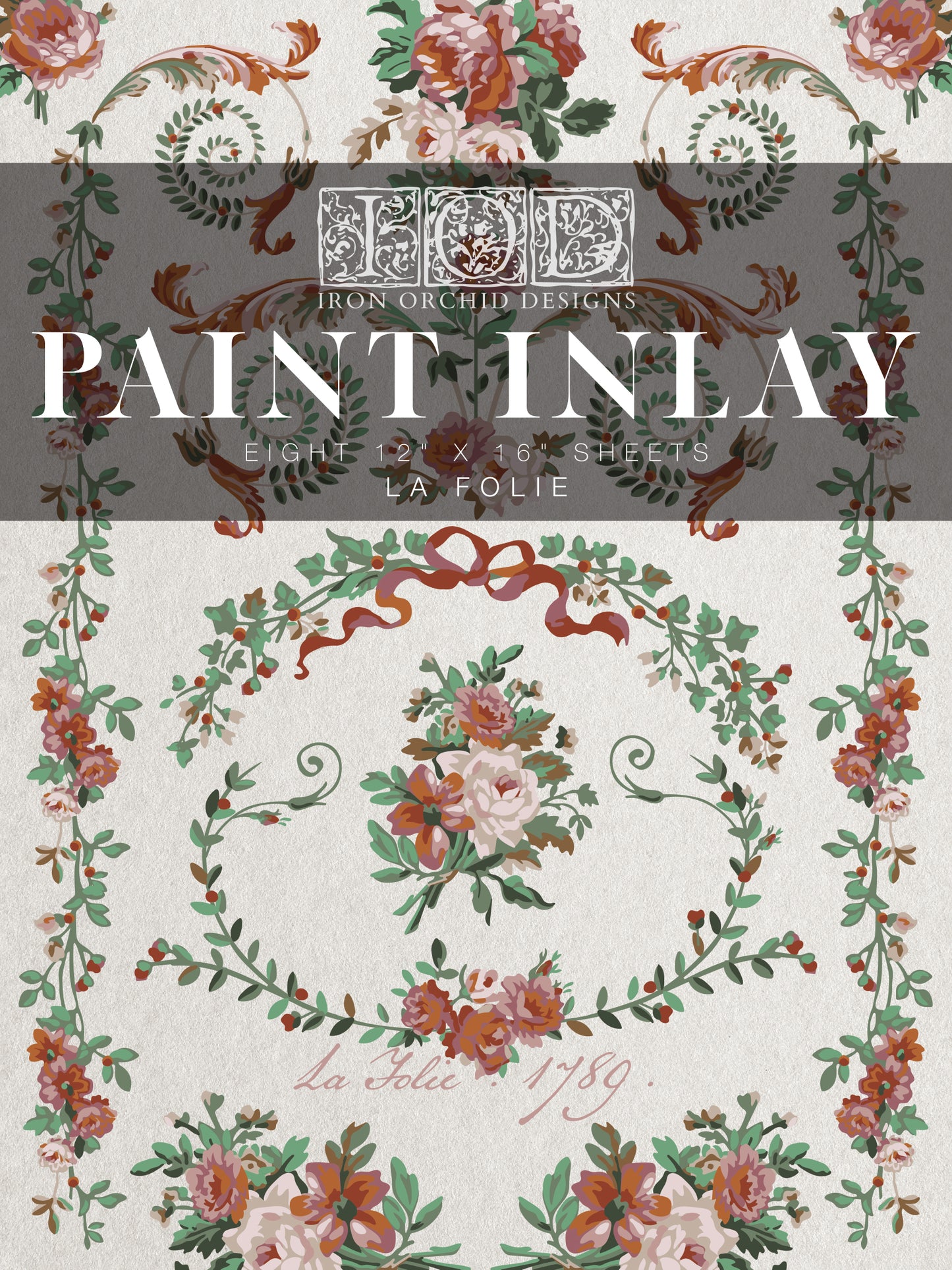 La Folie - IOD Paint Inlay (2025 Qtr 3 Holiday Limited Edition)