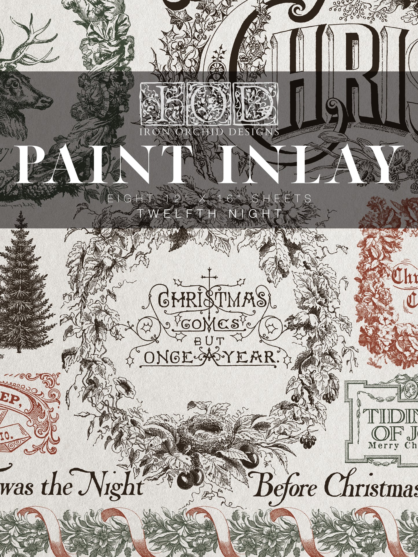 Twelfth Night - IOD Paint Inlay (2025 Qtr 3 Holiday Limited Edition)
