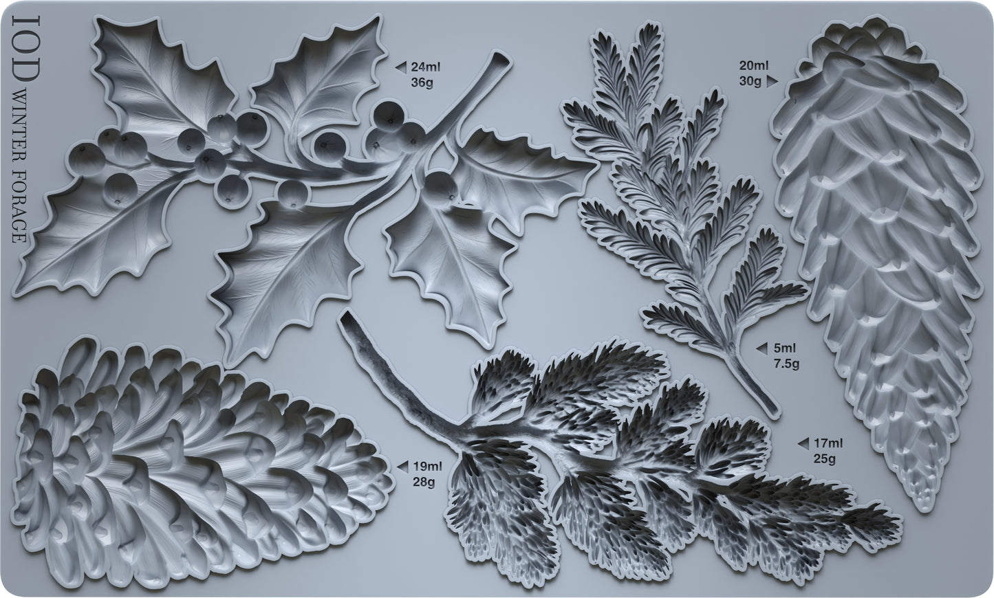 Winter Forage IOD Mould - 2025 Qtr 3 (Holiday Limited Edition)
