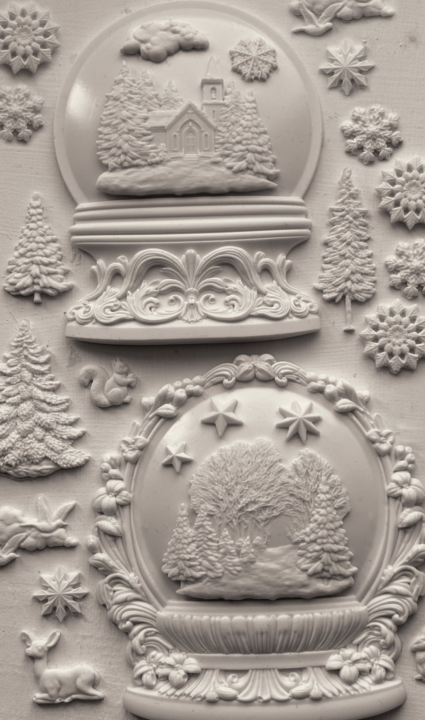 Snowglobes IOD Mould - (2025 Qtr 3 Holiday Limited Edition)