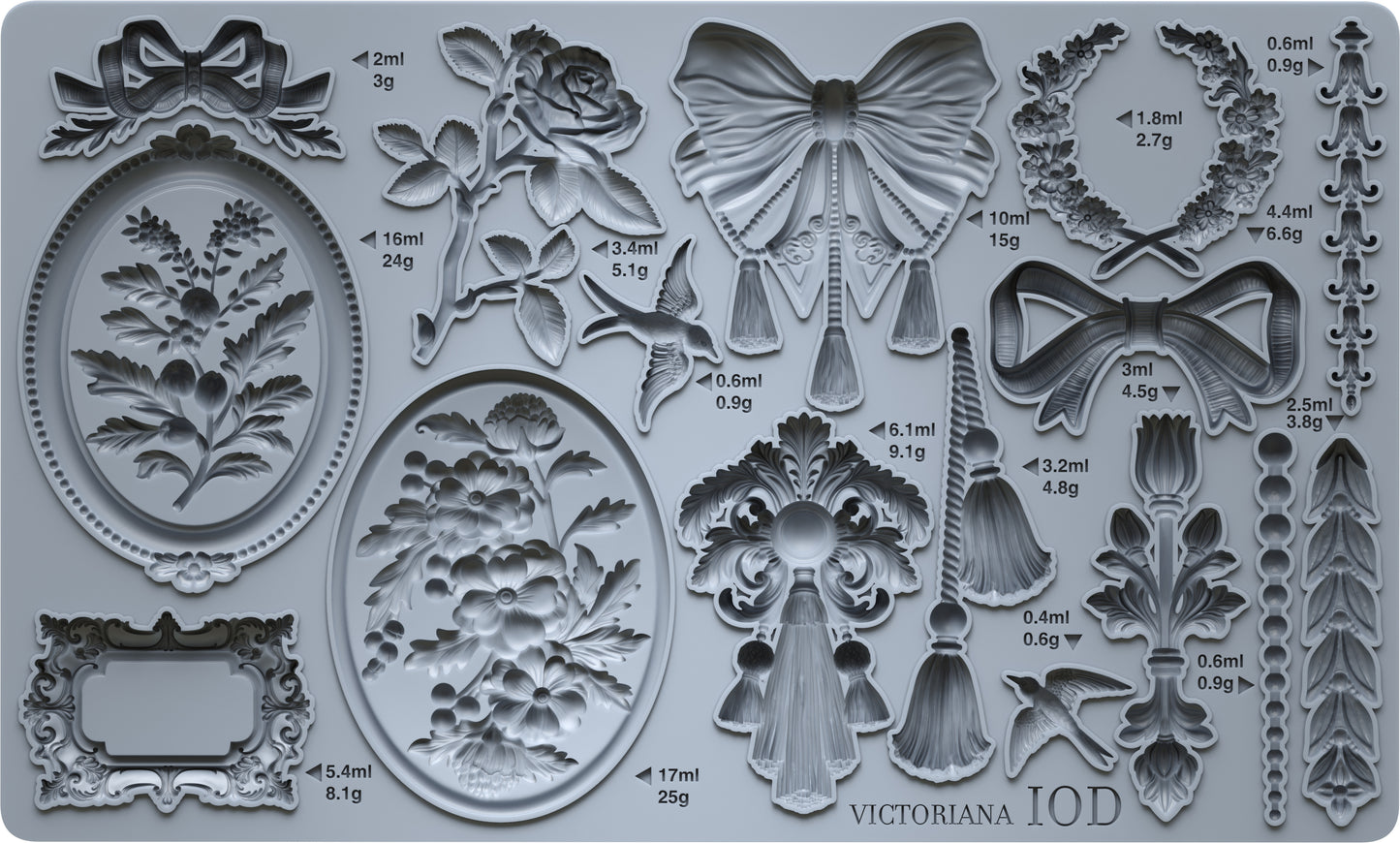 Victoriana IOD Mould - 2025 Qtr 3 (Holiday Limited Edition)