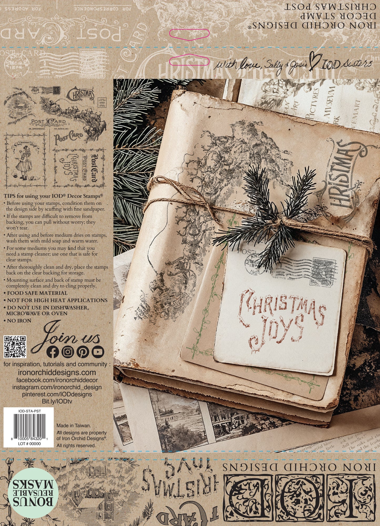 Christmas Post IOD Stamp - (2025 Qtr 3 Holiday Limited Edition)