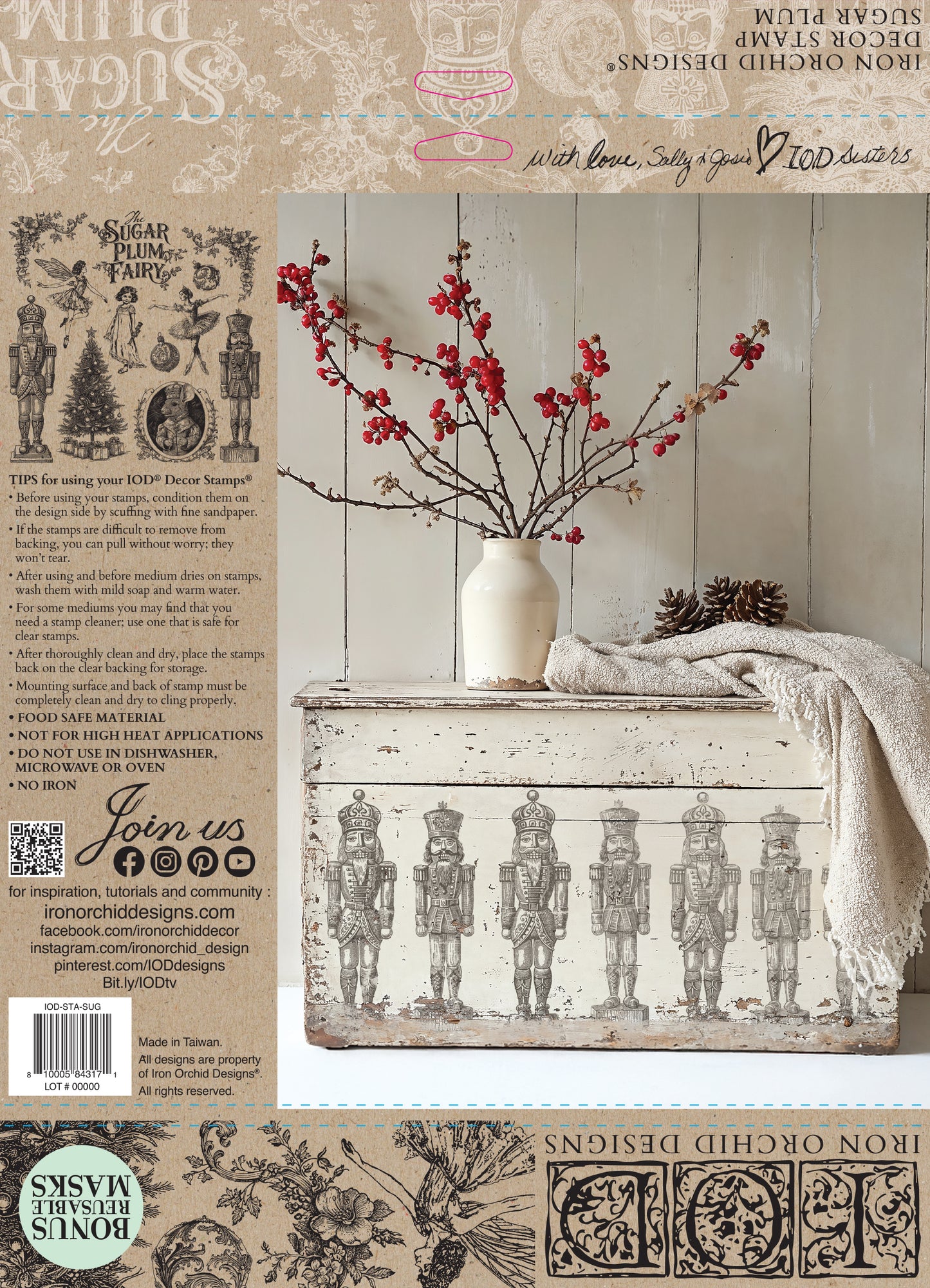 Sugar Plum Fairy IOD Stamp - (2025 Qtr 3 Holiday Limited Edition)
