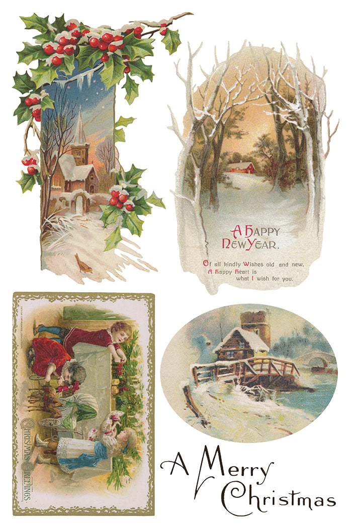 Christmas Joy IOD Transfer - IOD Qtr 3 (Limited Edition Holiday)