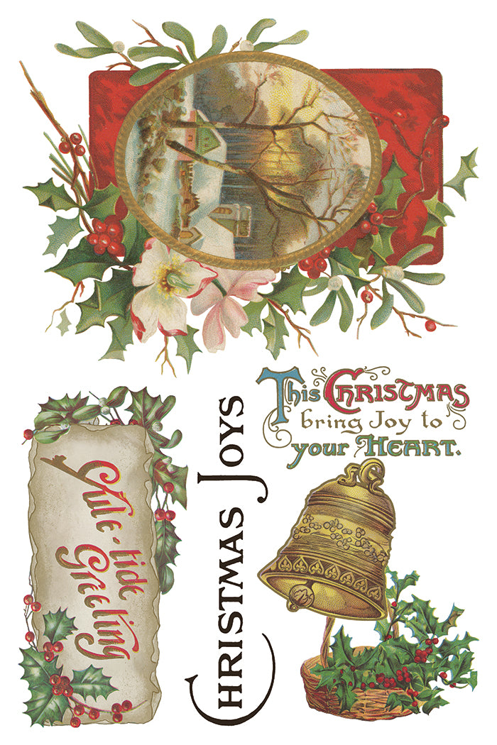 Christmas Joy IOD Transfer - IOD Qtr 3 (Limited Edition Holiday)