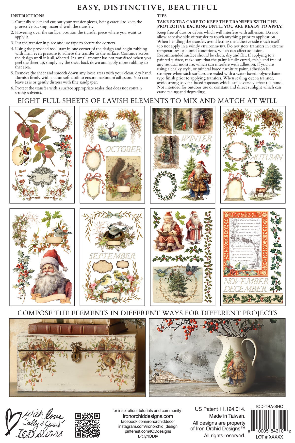 Santa's Hollow IOD Transfer - IOD Qtr 3 (Limited Edition Holiday)