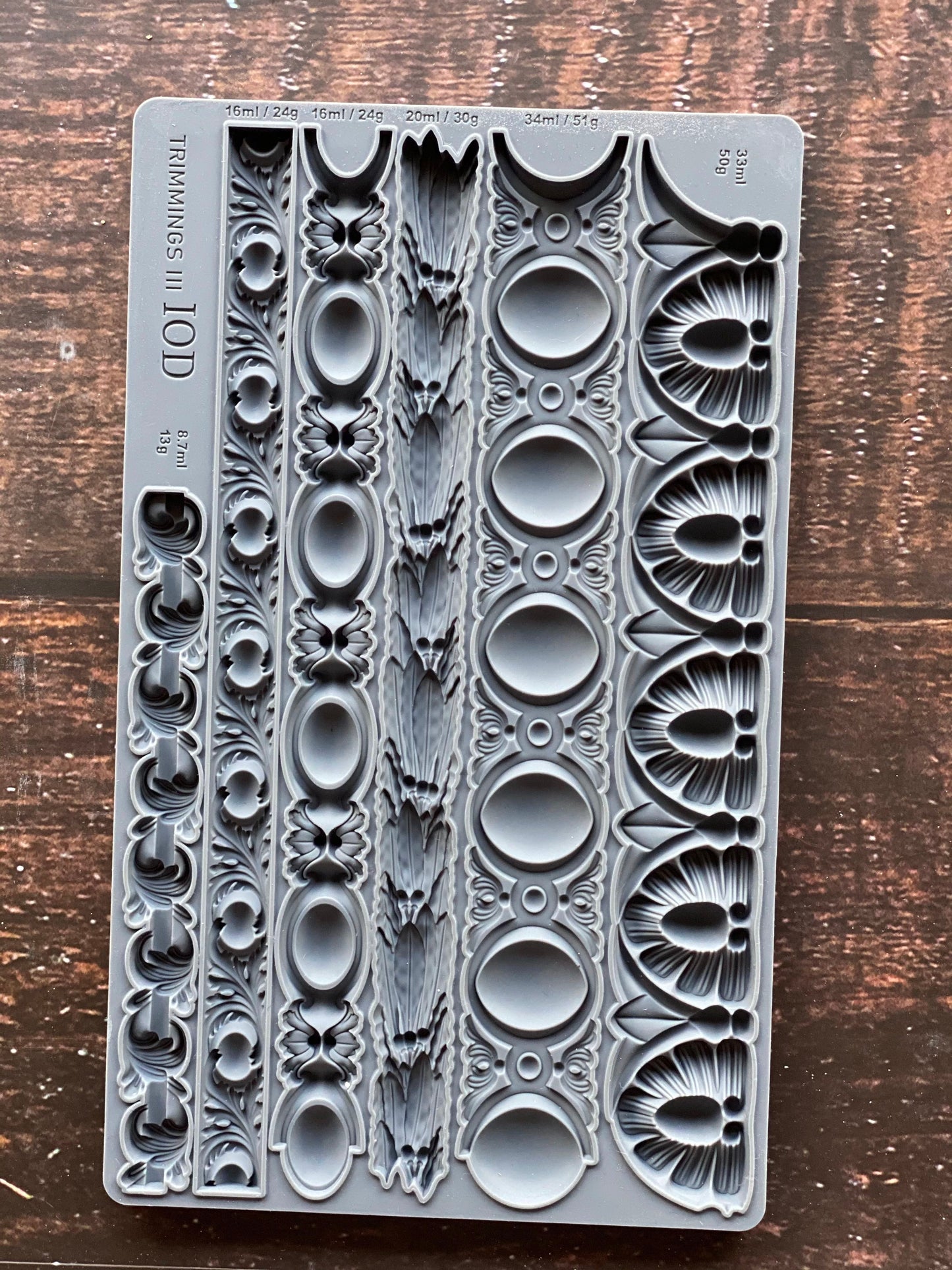 Trimmings 3 IOD Moulds