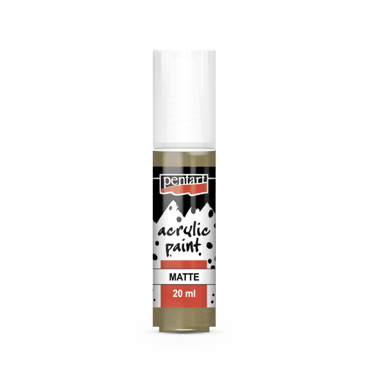 Pentart Acrylic Matte Paint Falcon Brown 20 ML