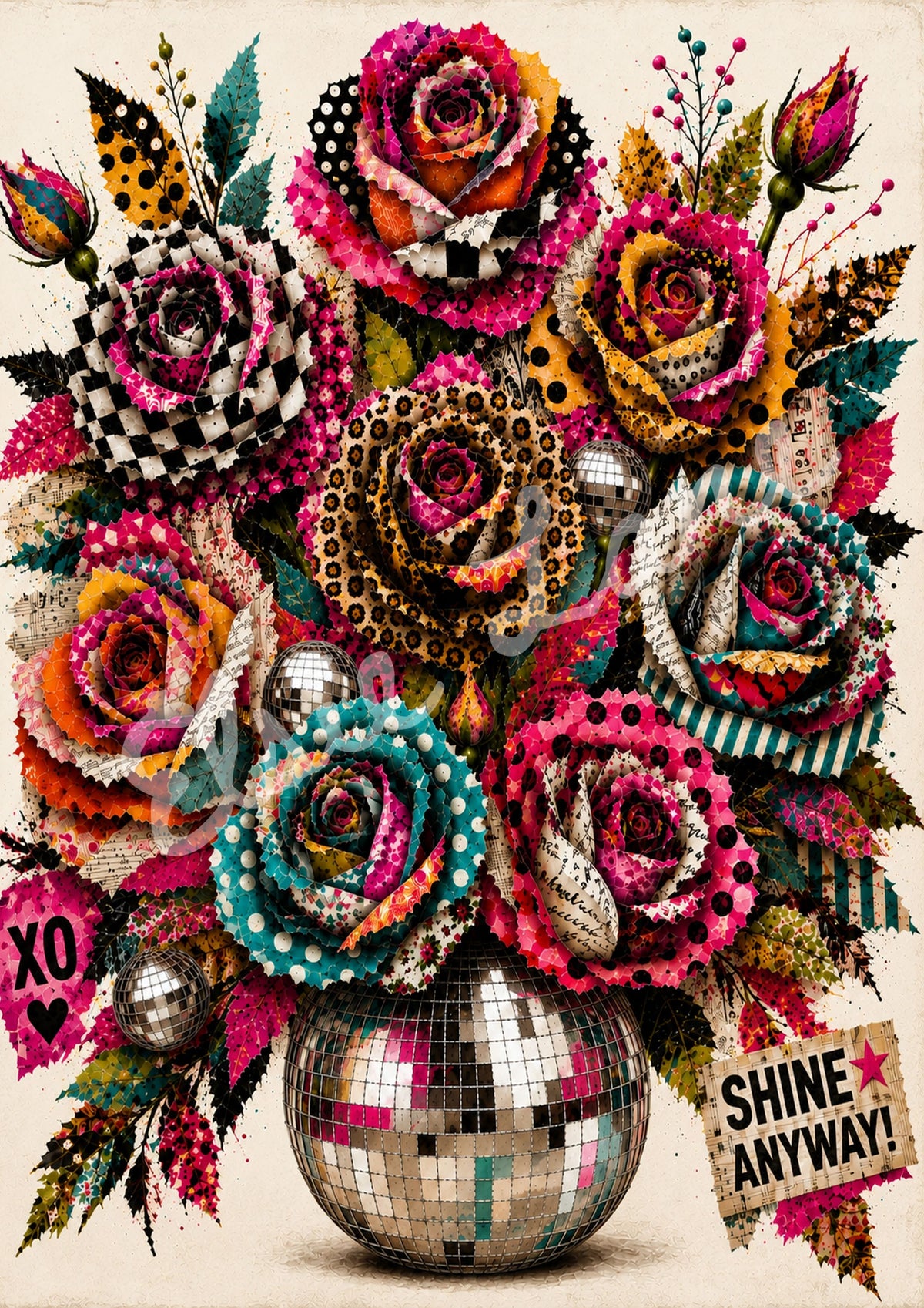Garden Party - (Collaboration with Tracey's Fancy) Elsie Lane Decoupage Paper