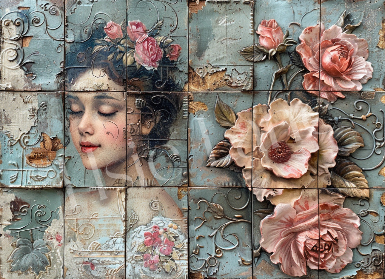 Rose Epoque - Elsie Lane Decoupage Paper
