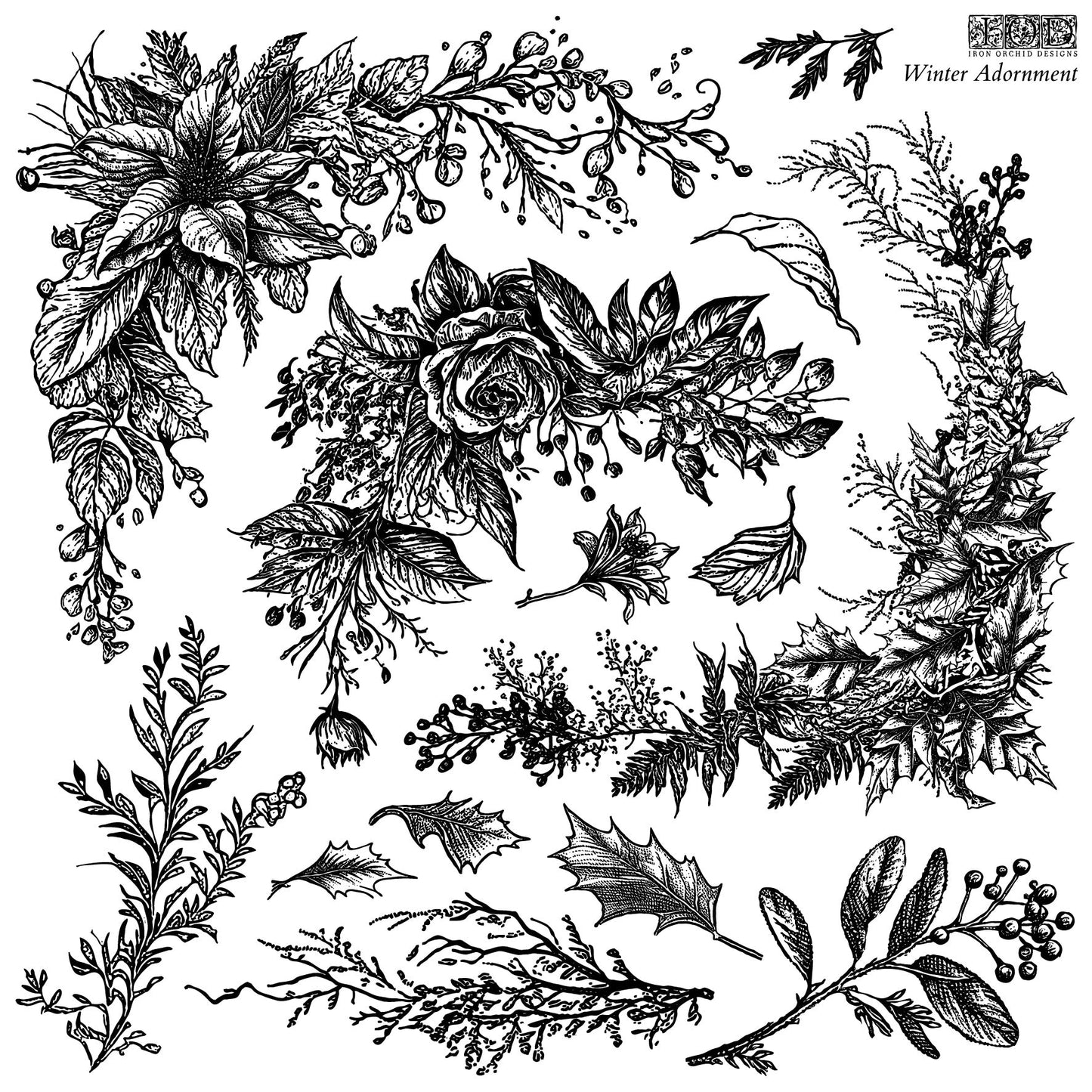 Winter Adornment Stamps (Limited)