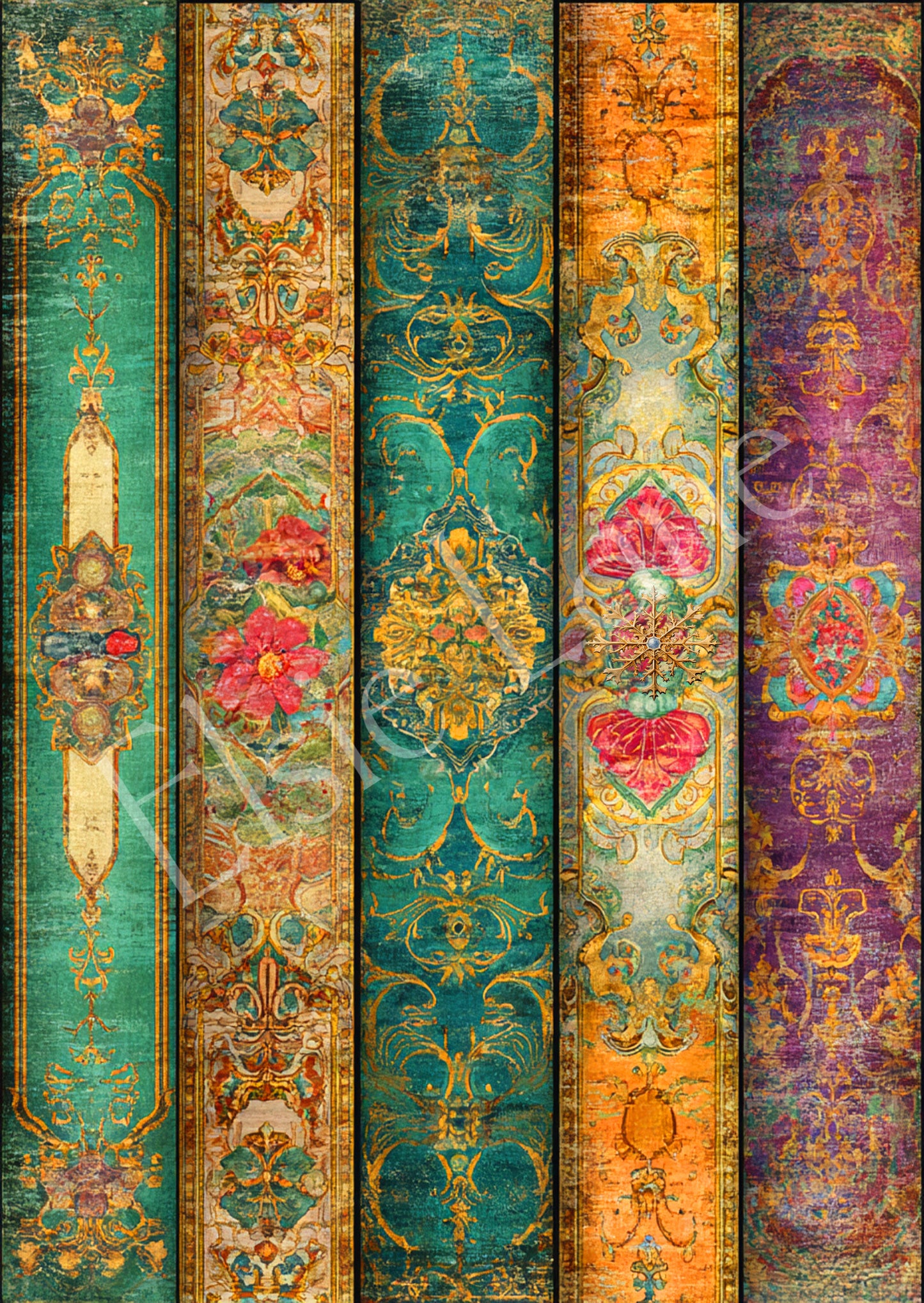 Bohemian Bazaar - Elsie Lane Decoupage Paper