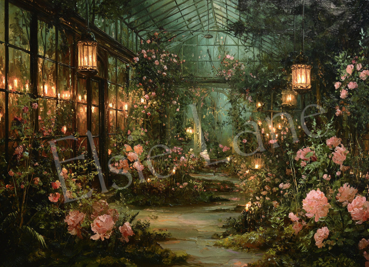 Enchanted Conservatory - Elsie Lane Decoupage Paper