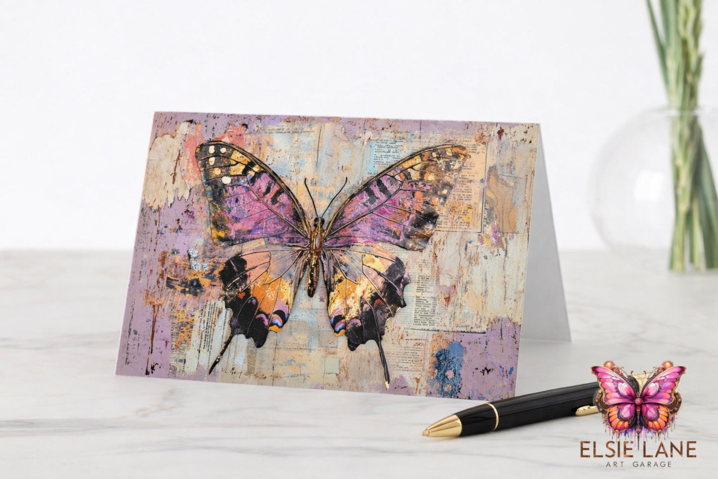 Masterpiece Moth (5” x 7” Art Card)