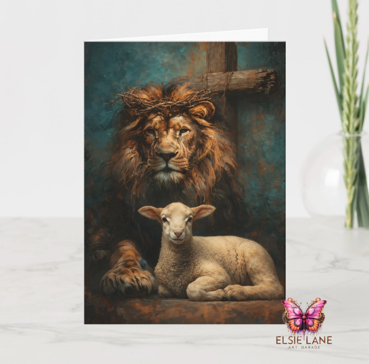 The Victor and The Sacrifice (5” x 7” Art Card)