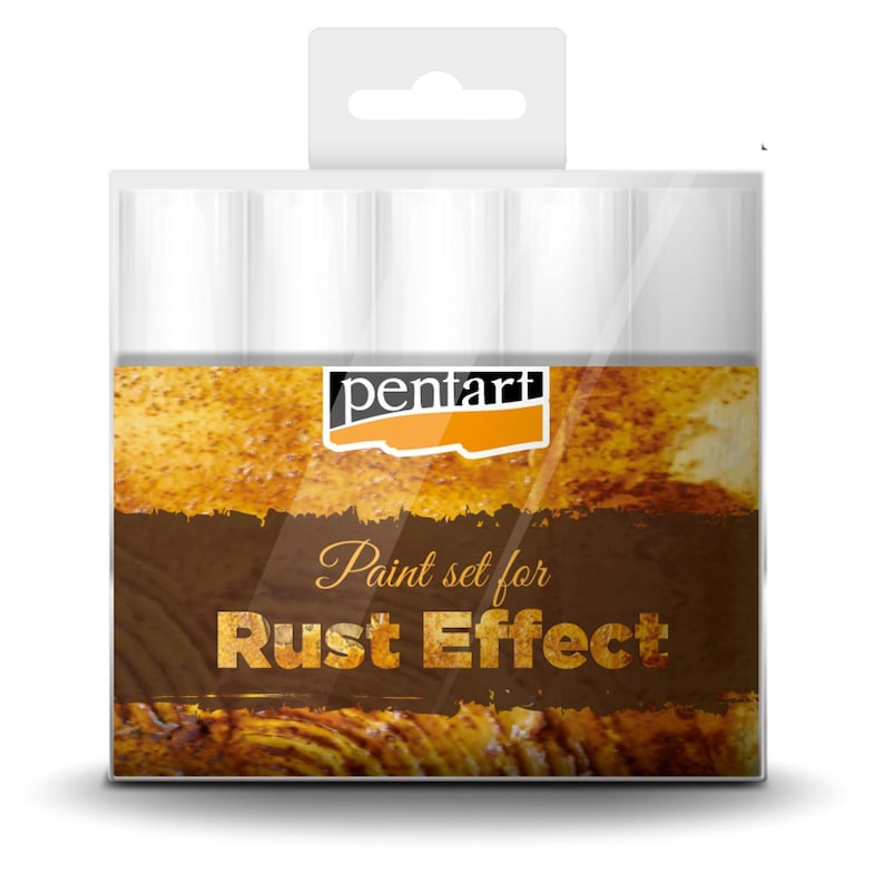 Pentart Paint set for rust effect