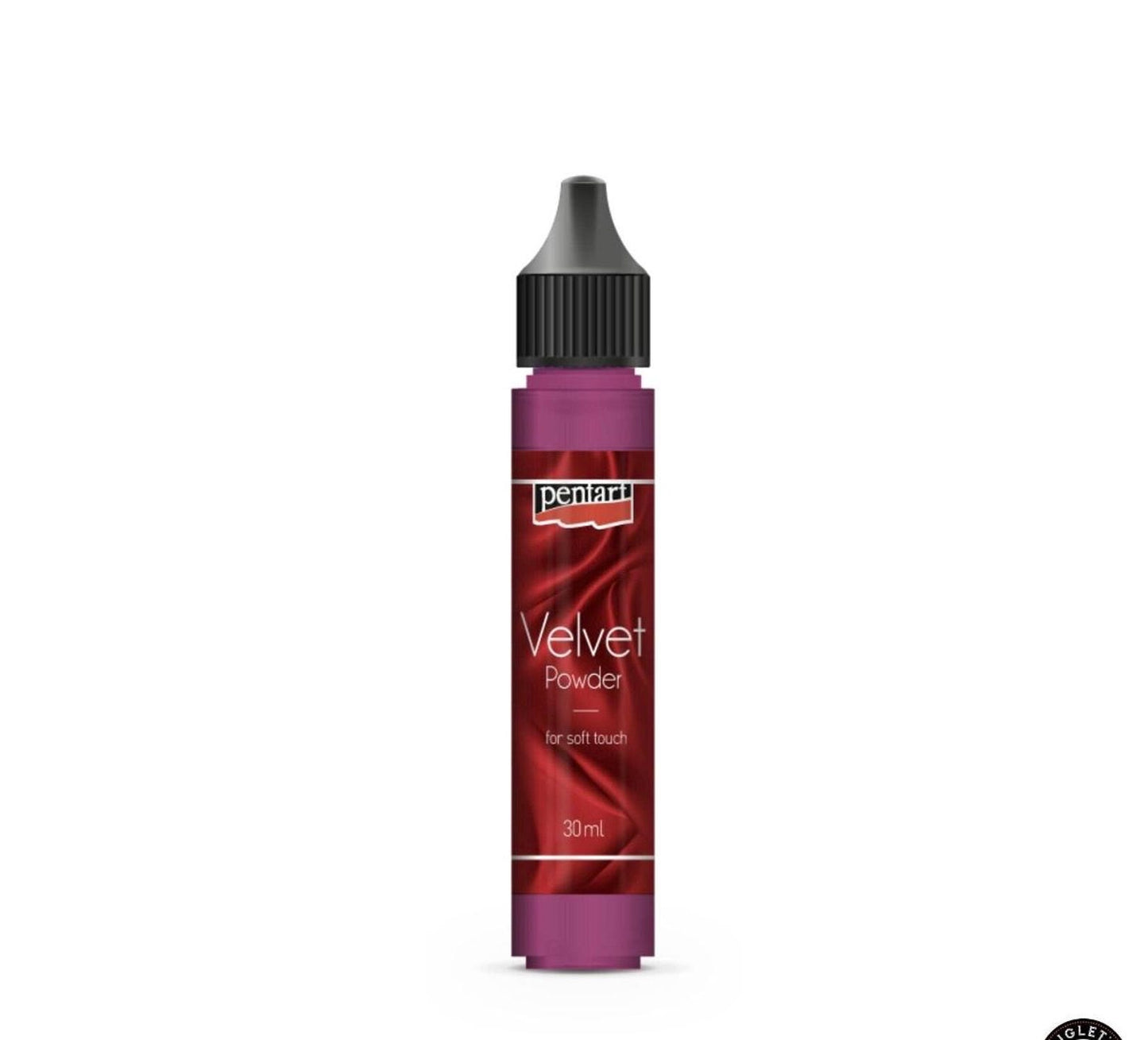 Pentart Velvet powder min. 3 g red